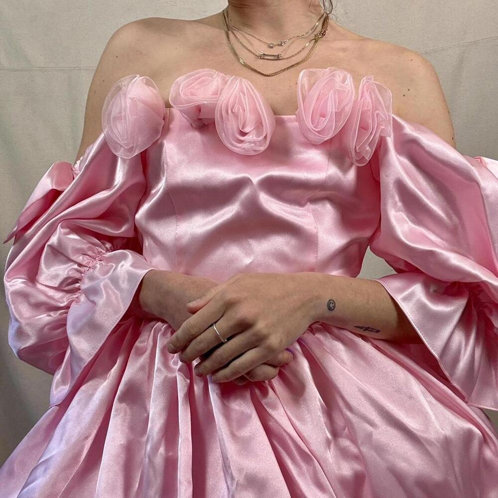 Vintage 80s Princess Gown - Picture 5 of 8